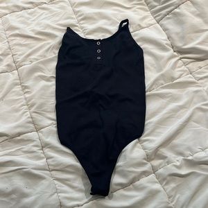 black bodysuit